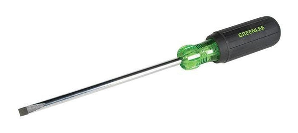 Greenlee Screwdriver, Flat-Cab 1/4X6" -GRE-0153-26C | GarageAndFab.com