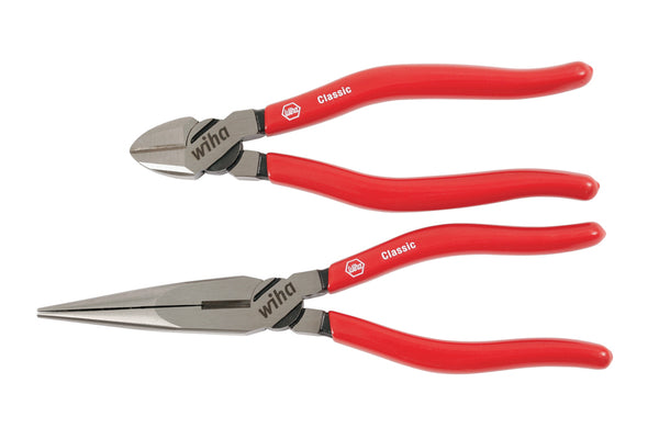 WIHA TOOLS 2 Piece Classic Grip Pliers And Cutters Set - WIH-32648 | GarageAndFab.com