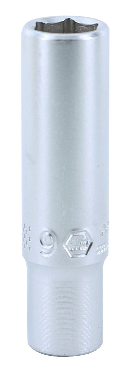 WIHA TOOLS 6 Point - 1/4 Inch Drive Socket - 9.0Mm X 50Mm - WIH-33346 | GarageAndFab.com