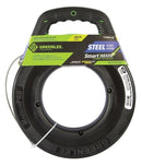 Greenlee Fishtape, Steel-150' W/Leader - GRE-FTS438DL-150 | GarageAndFab.com