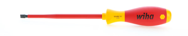 WIHA TOOLS Insulated Softfinish Slotted Screwdriver 6.5 - WIH-92024 | GarageAndFab.com