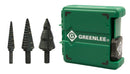 Greenlee Step Bit Set (No.1, 4, 9) - GRE-GSBSET3 | GarageAndFab.com