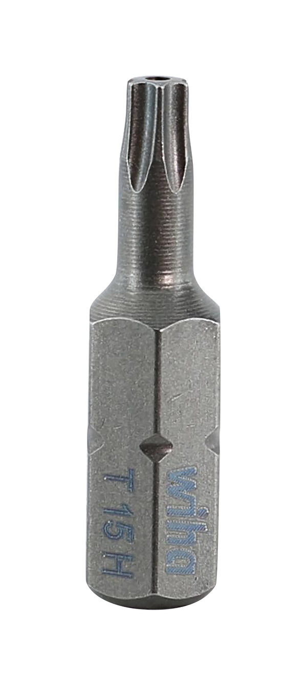WIHA TOOLS Security Torx Insert Bit T15S X 25Mm - 10 Pack - WIH-70139 | GarageAndFab.com