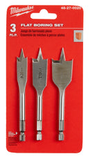 Milwaukee 3Pc Stubby Flat Boring Set - MLW-48-27-0020 | MFVCanada.com