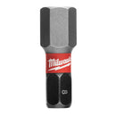 Milwaukee 1" Insert Bit Hex 8 Mm Bulk 25 - MLW-48-32-4729 | MFVCanada.com