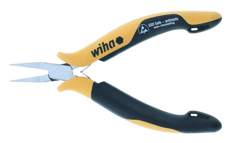 WIHA TOOLS Esd Safe Precision Short Flat Nose Pliers - WIH-32752 | GarageAndFab.com