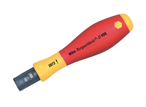 WIHA TOOLS Insulated Torquevario-S Handle 2.0-7.0Nm - 28738 - WIH-28738 | GarageAndFab.com