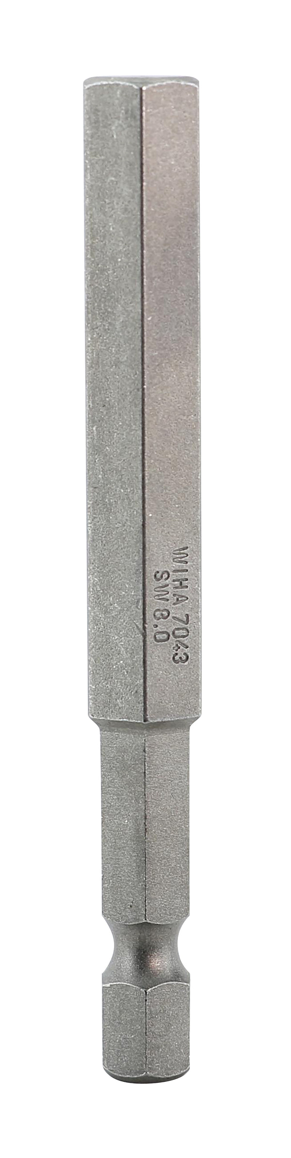WIHA TOOLS Hex Power Bit 8.0 X 70Mm - WIH-74357 | GarageAndFab.com
