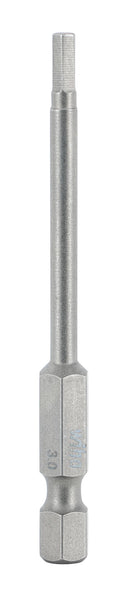 WIHA TOOLS Hex Power Bit 3.0 X 70Mm - WIH-74353 | GarageAndFab.com