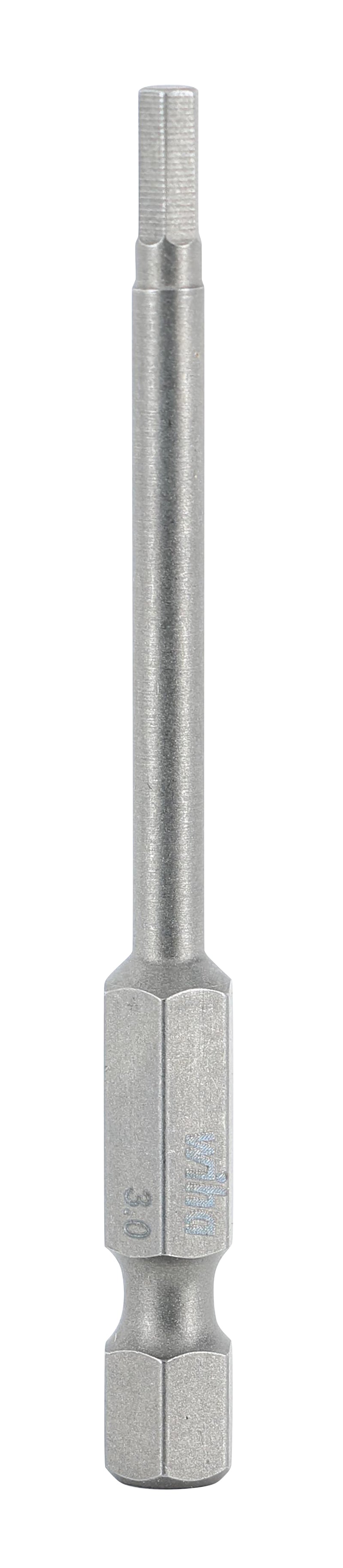 WIHA TOOLS Hex Power Bit 3.0 X 70Mm - WIH-74353 | GarageAndFab.com