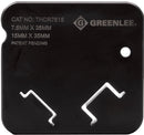 Greenlee Dies,  Din-7.5 & 15X35MM (Pkgd) - GRE-THDR7515 | GarageAndFab.com