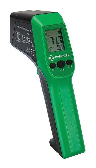 Greenlee Thermometer, Infrared (Tg-1000) - GRE-TG-1000 | GarageAndFab.com