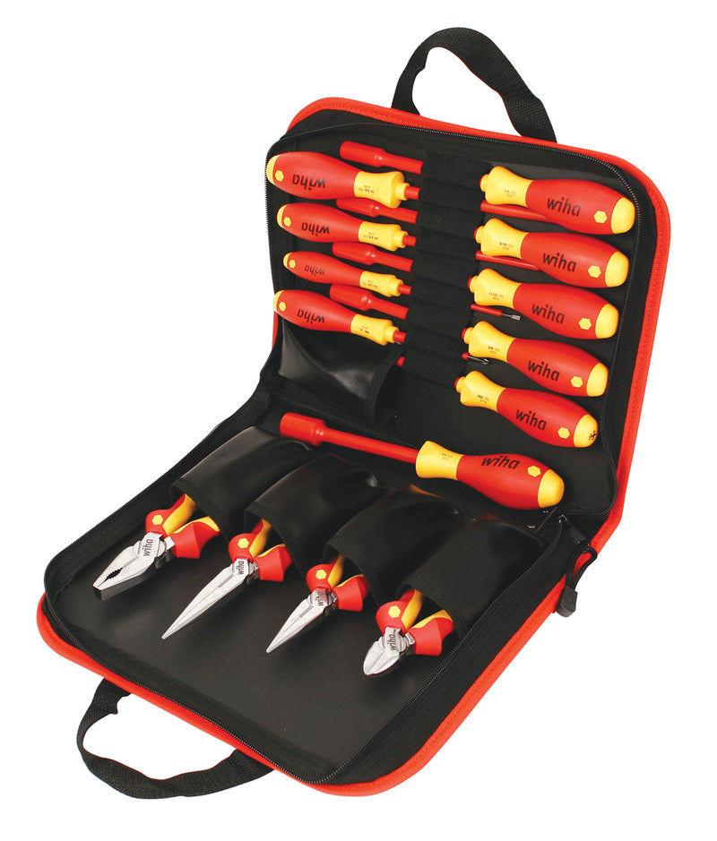 WIHA TOOLS 14 Piece Insulated Softfinish Screwdriver Set - WIH-32192 | GarageAndFab.com