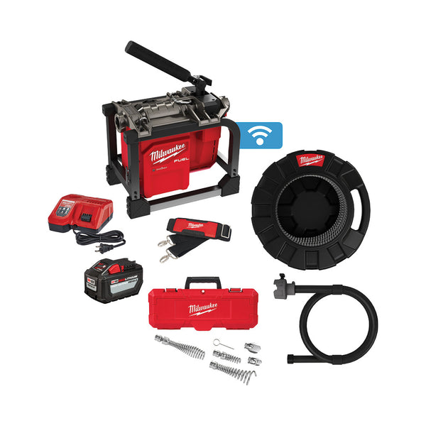 Milwaukee Electric M18 Fuel Sectional Machine 5/8 Kit - MLW-2818B-21 | GarageAndFab.com