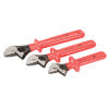 WIHA TOOLS 3 Piece Insulated Adjustable Wrench Set - WIH-76290 | GarageAndFab.com