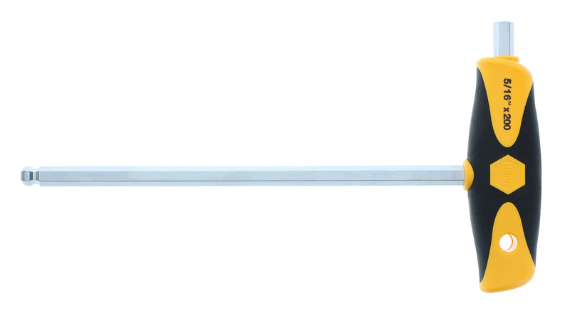 WIHA TOOLS Soft Grip Dual Drive Hex T-Handle 5/16" - WIH-54005 | GarageAndFab.com