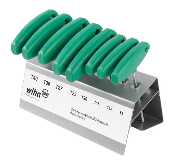 WIHA TOOLS 8 Piece Torx T-Handle Set In Stand - WIH-36494 | GarageAndFab.com