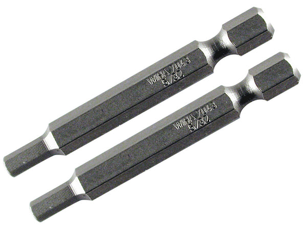 WIHA TOOLS Hex Power Bit 2.0 X 70Mm - 2 Pack - WIH-73928 | GarageAndFab.com