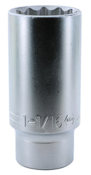 WIHA TOOLS 12 Point - 1/2" Drive Deep Socket 1-1/16" - 33862 - WIH-33862 | GarageAndFab.com