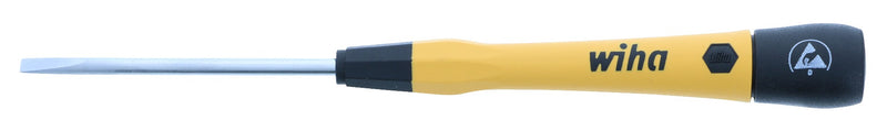 WIHA TOOLS Esd Safe Picofinish Precision Screwdriver - Slotted 3.5Mm X 60Mm - WIH-27280 | GarageAndFab.com