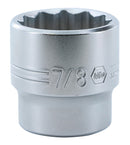 WIHA TOOLS 12 Point - 3/8 Inch Drive Socket - 7/8" - WIH-33720 | GarageAndFab.com