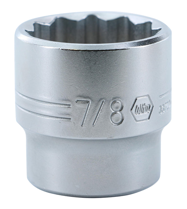 WIHA TOOLS 12 Point - 3/8 Inch Drive Socket - 7/8" - WIH-33720 | GarageAndFab.com