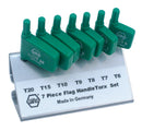 WIHA TOOLS 7 Piece Torx Flag Handle Screwdriver Set - 37090 - WIH-37090 | GarageAndFab.com