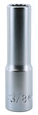 WIHA TOOLS 12 Point - 3/8" Drive Deep Socket 3/8" - WIH-33741 | GarageAndFab.com