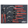 WIHA TOOLS 5 Piece Classic Grip Adjustable Water Pump Pliers Tray Set - WIH-34691 | GarageAndFab.com