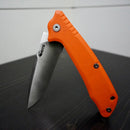 HUTO Hunt Harder Folding Hard Blade Knife- Orange - HU-HTHD-KNV-ORG | MunroOutdoorAdventures.com