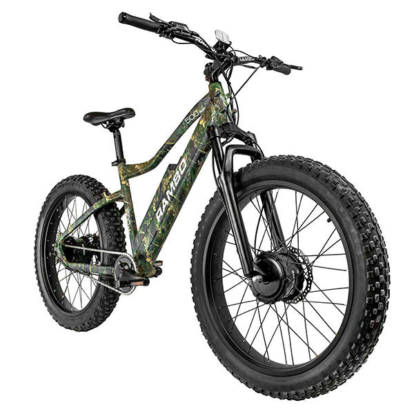 Rambo Krusader 2.0 Electric Full Frame Bike 500 X2WD Truetimber Viper Woodland