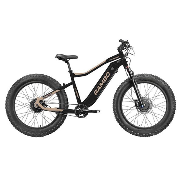 Rambo Krusader 2.0 Electric Full Frame Bike 500 X2WD Matte Black