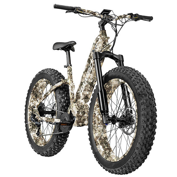 Rambo Rebel Step Thru Frame Electric Bike 1000 XPC Truetimber Viper Western Camo