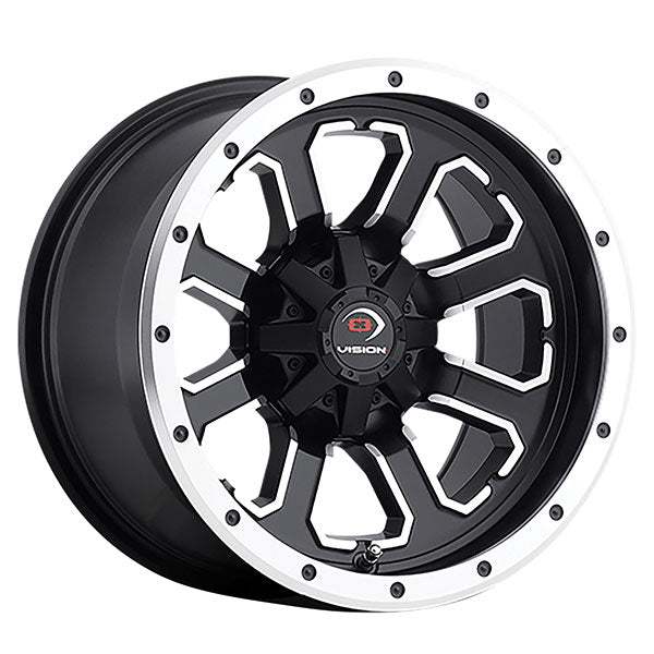 VISION COMMANDER ATV WHEEL RIM 12" 4-110 4+3 (548-127110MBMF4)