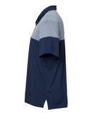 Adidas Heathered 3-Stripes Colorblocked Polo - A213