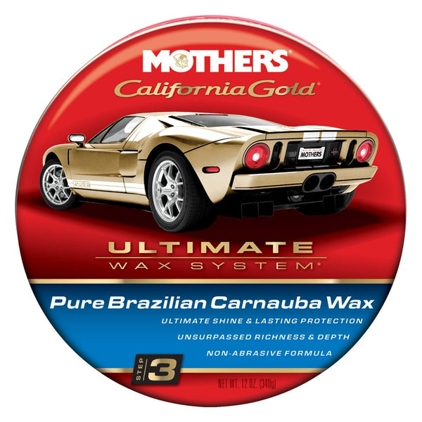 Mothers Polishes Waxes Cleaners Inc. - California Gold Pure Brazilian Carnauba Wax - MPWC - 05550