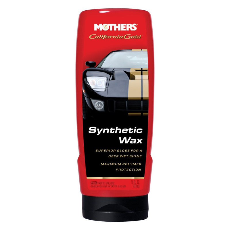 Mothers Polishes Waxes Cleaners Inc. - California Gold Synthetic Wax 16oz - MPWC - 05716