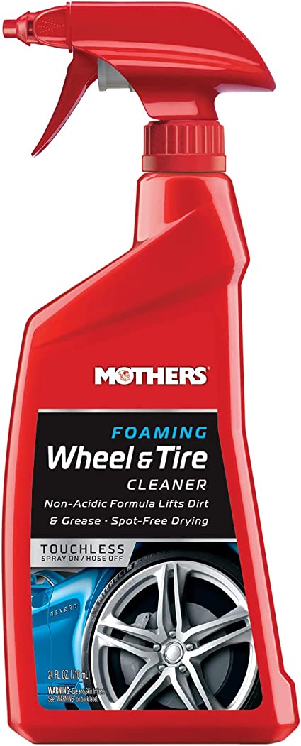 Mothers Polishes Waxes Cleaners Inc. - Foaming Wheel & Tire Cleaner 24oz - MPWC - 05924