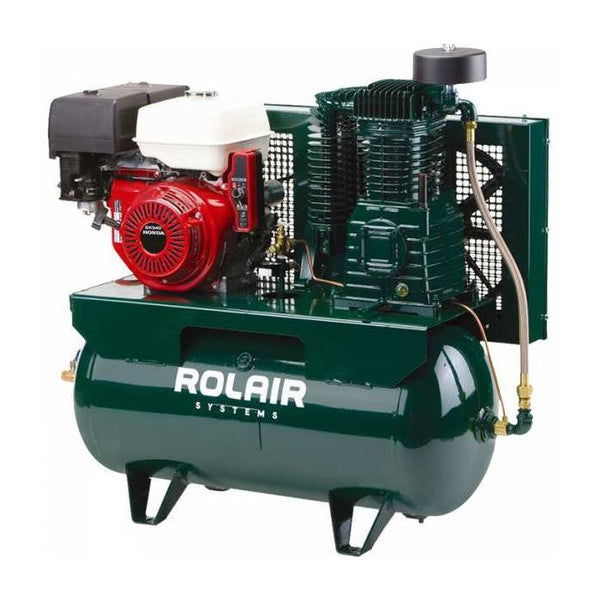 Rolair 13HP Gas Stationary Compressor Model#: ROL-13GR30HK30