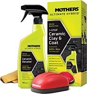 Mothers Polishes Waxes Cleaners Inc. - Ultimate Hybrid 1-Step Ceramic Clay & Coat - MPWC - 07260