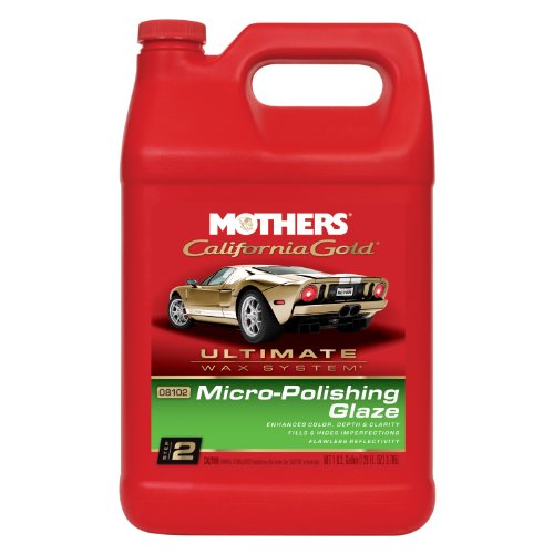 Mothers Polishes Waxes Cleaners Inc. - California Gold Micro-Polishing Glaze 4/1 gal - MPWC - 08102