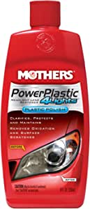 Mothers Polishes Waxes Cleaners Inc. - PowerPlastic 4Lights 8oz - MPWC - 08808