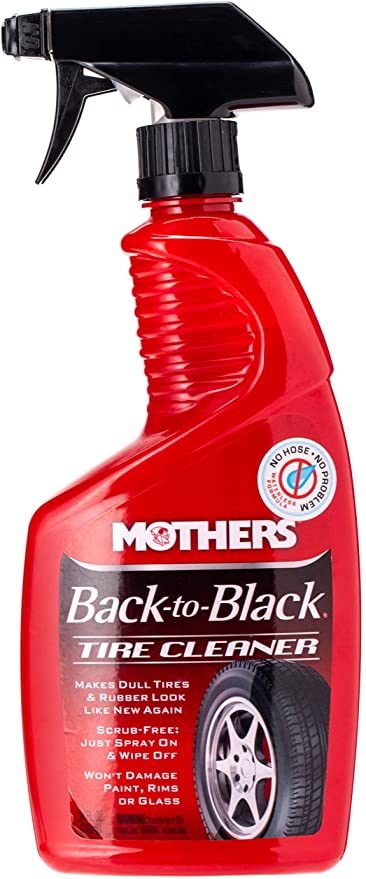 Mothers Polishes Waxes Cleaners Inc. - Back-to-Black Tire Cleaner 24 oz - MPWC - 09324