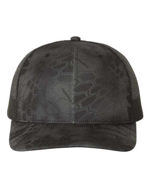 Richardson Patterned Snapback Trucker Cap - 112P