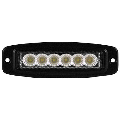 Straight 6 Flush Mount Flood Work Light 10-20050