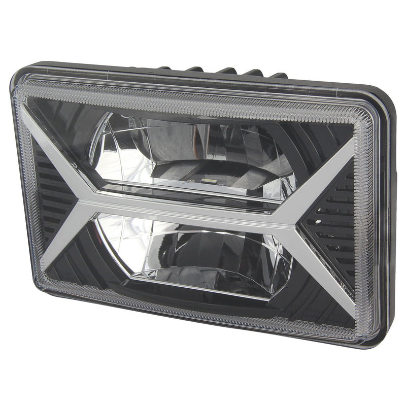 4x6 Sealed Beam Replacement LED Headlight DOT/SAE (High/Low Beam)10-20169