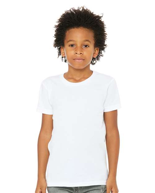 BELLA + CANVAS Youth CVC Unisex Jersey Tee - 3001YCVC