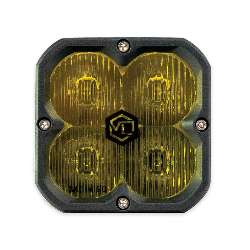 FNG SAE 3 Inch 20W Driving Light Pods Amber DOT/SAE Pair