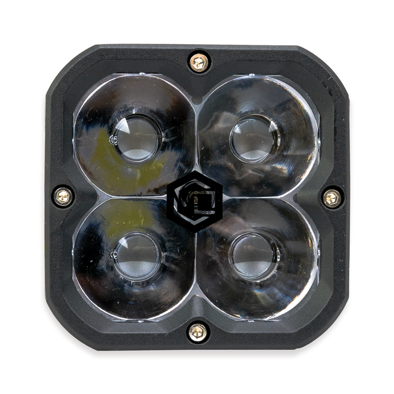 FNG Intense 3 Inch 20W Spot Light Pods Amber Single