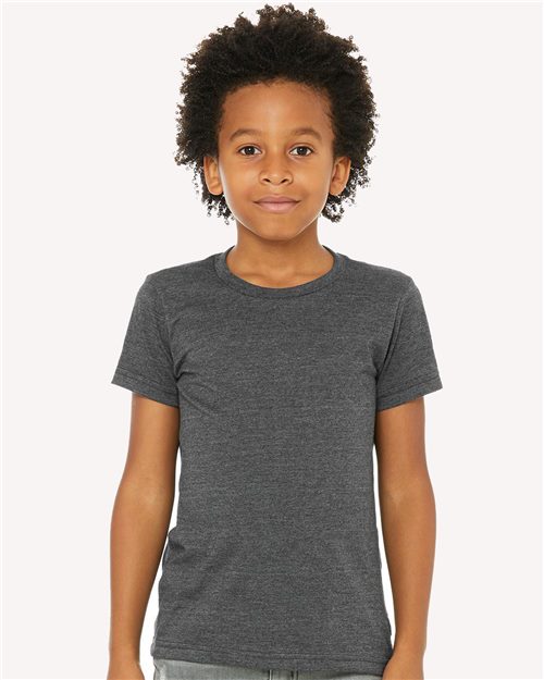 BELLA + CANVAS Youth CVC Unisex Jersey Tee - 3001YCVC